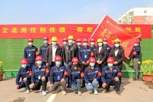 “青年突擊隊(duì)”的旗幟在河南三建項(xiàng)目一線高高飄揚(yáng)！